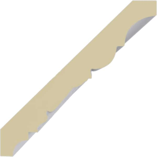 3H X 3P X 4 1/8F X 94 1/2L, (2 3/8 Repeat), Bradley Crown Moulding